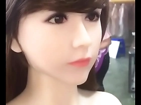 A solo player enjoys a 165cm sex doll which is a Japanese sex toy.