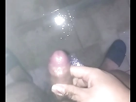Gay Japanese gets a lot of milk and cum in public