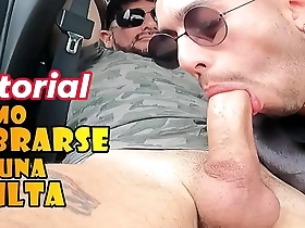 Gay cop pulls over and gives a blowjob in exchange for a ticket