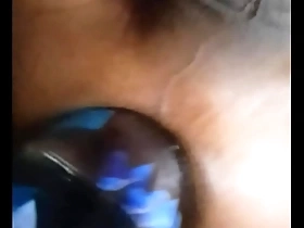 Gay Myanmar man tries out anal sex with a water bottle at home