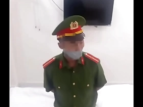 Japanese and Vietnamese police officers in BDSM action