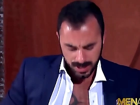 Xavi Duran, a stylish businessman, enjoys an anal sex with a blond gay in a reality-style porn video.