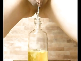Japanese gay pissing scene with an amateur