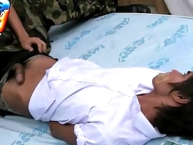 Young students and military recruits engage in some dirty fun.
