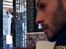 Andy Stars anal scene with bearded gay Max Duro in MENATPLAY