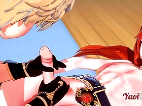Genshin Impact Yaoi Hentai: Aether and Diluc’s steamy encounter
