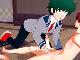 Japanese sissy boy gets a hard cock to suck on in this Yaoi porn video.