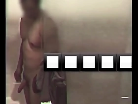 Steamy shower scene in a Manila gym