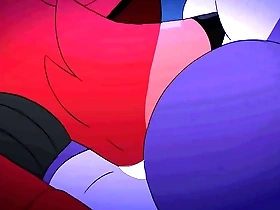 Furry and gay characters in Five Nights at Freddy’s porn video