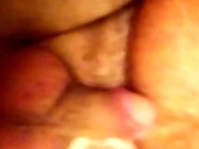 A short video of a BB-waisted German man having sex with an Asian woman.