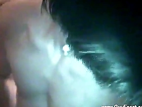 Straight and gay Asians in bareback anal action in the toilet
