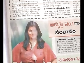 Solo performance of the busty Indian actress Varalakshmi Sarathkumar ends up in a solo cumshot