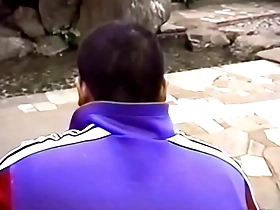 Straight gay Japanese men having sex with older bears
