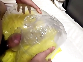 Solo boys orgasm with sex toys