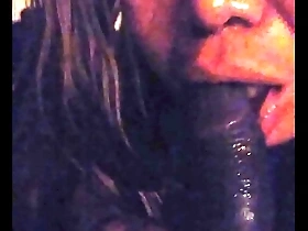 Deepthroat sucking in a gay video