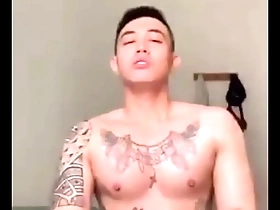 Gay BDSM slave solo with spycam in Vietnam