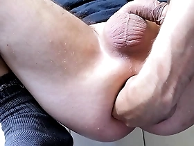 Gay boys pussy fisting and stretching scene