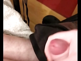 Gay masturbation scene with non-binary star