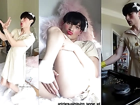 Quinn Tanners solo performance on TikTok: rubbing his ass and dancing like a star.